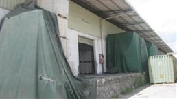 顺生物流坂田火车站专用仓库一角